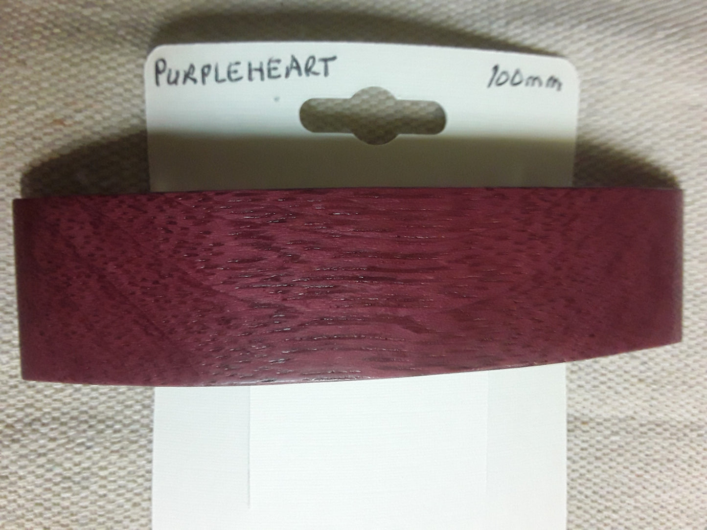 Purpleheart Hair Barrette with French Clip